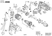 Bosch 3 603 A28 570 PSB 750 RCE Percussion Drill PSB750RCE Spare Parts